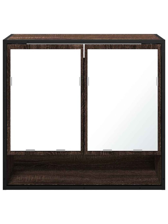 VANNITOA PEEGELKAPP PRUUN TAMM 65X20X60 CM EHITUSPUIT
