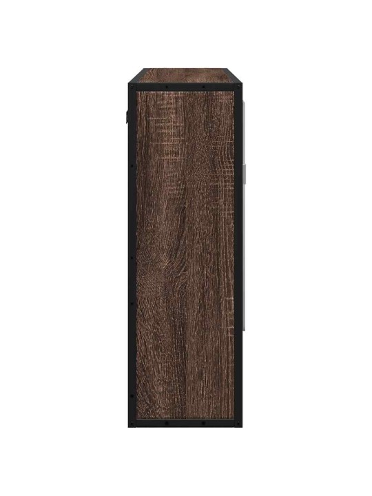 VANNITOA PEEGELKAPP PRUUN TAMM 65X20X60 CM EHITUSPUIT
