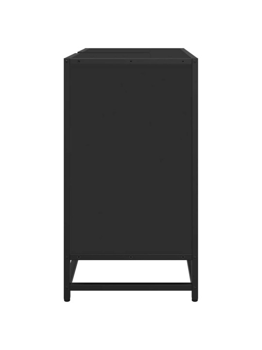 VANNITOA VALAMUKAPP MUST 65X33X60 CM ENGINEERED WOOD