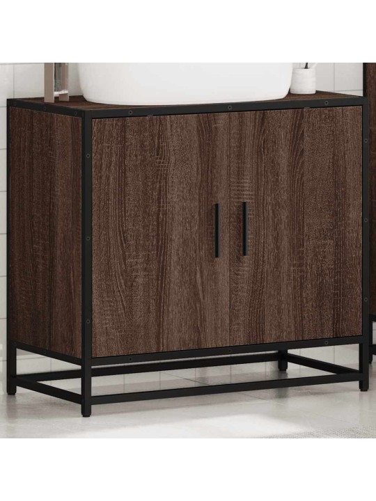 VANNITOA VALAMUKAPP PRUUN TAMM 65X33X60 CM EHITUSPUIT