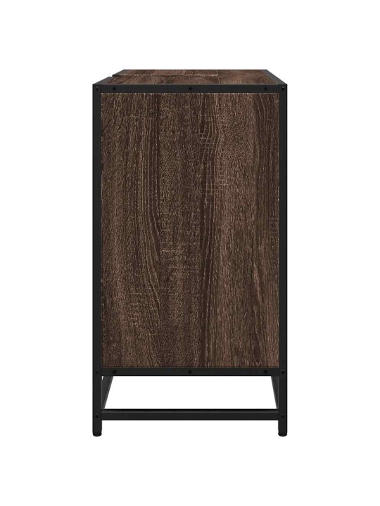 VANNITOA VALAMUKAPP PRUUN TAMM 65X33X60 CM EHITUSPUIT