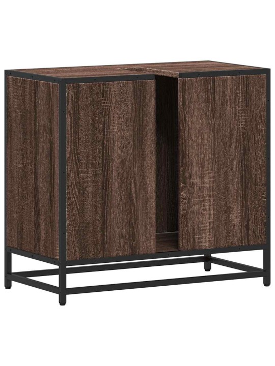 VANNITOA VALAMUKAPP PRUUN TAMM 65X33X60 CM EHITUSPUIT