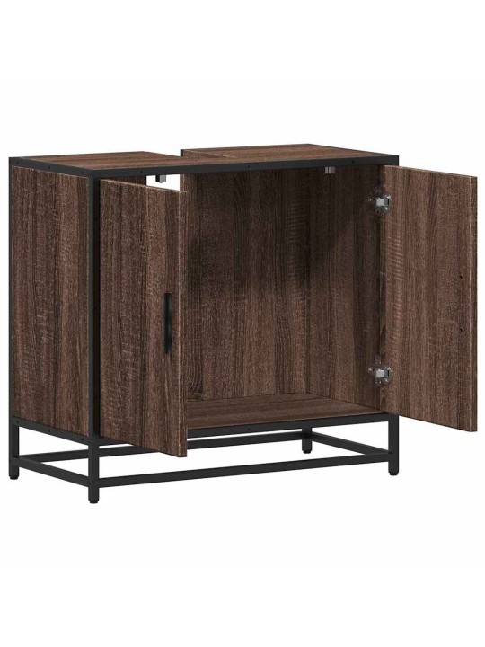 VANNITOA VALAMUKAPP PRUUN TAMM 65X33X60 CM EHITUSPUIT
