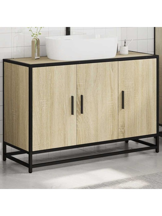 VANNITOA VALAMUKAPP SONOMA TAMM 90X33X60 CM EHITUSPUIT