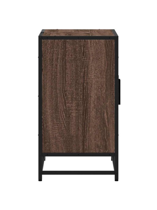 VANNITOA VALAMUKAPP PRUUN TAMM 90X33X60 CM EHITUSPUIT