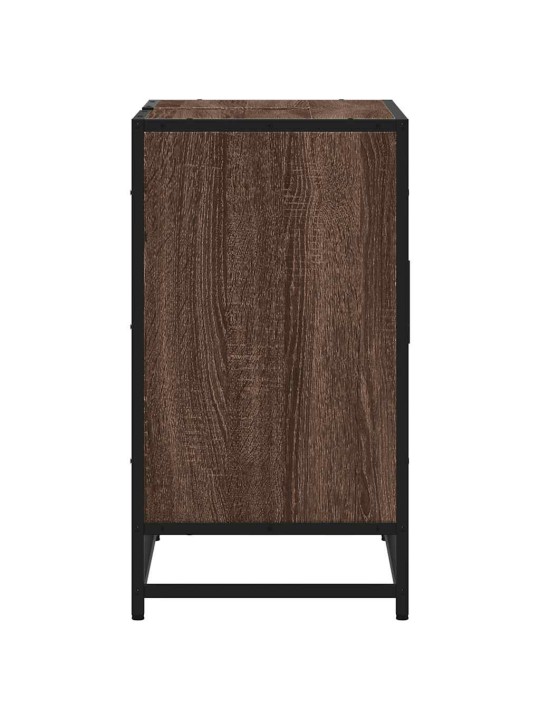 VANNITOA VALAMUKAPP PRUUN TAMM 65X33X60 CM EHITUSPUIT