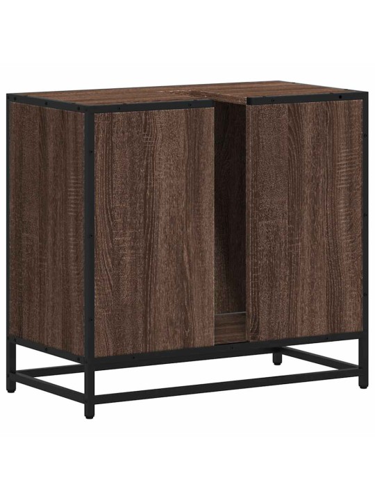 VANNITOA VALAMUKAPP PRUUN TAMM 65X33X60 CM EHITUSPUIT