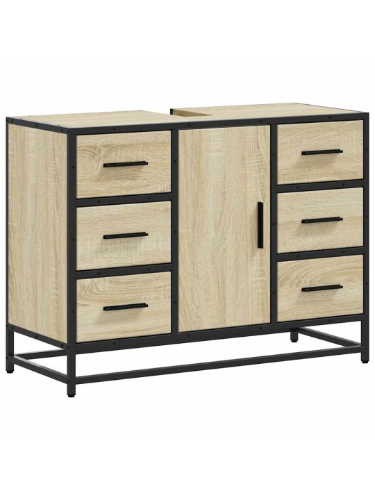 VANNITOAKAPP VALAMU, SONOMA TAMM, 80 X 33 X 60 CM, TEHISPUIT