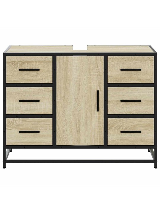 VANNITOAKAPP VALAMU, SONOMA TAMM, 80 X 33 X 60 CM, TEHISPUIT