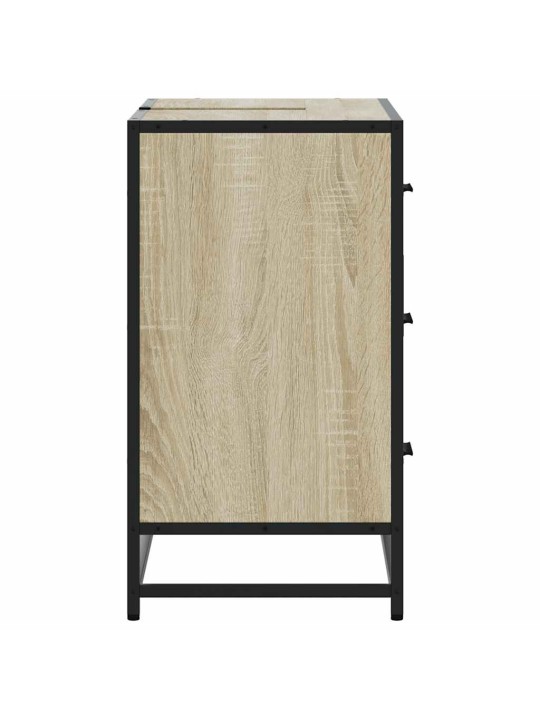 VANNITOAKAPP VALAMU, SONOMA TAMM, 80 X 33 X 60 CM, TEHISPUIT