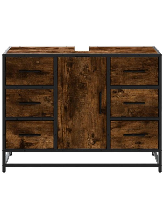 VANNITOAKAPP VALAMU, SUITSUTATUD TAMM, 80X33X60 CM, TEHISPUIT