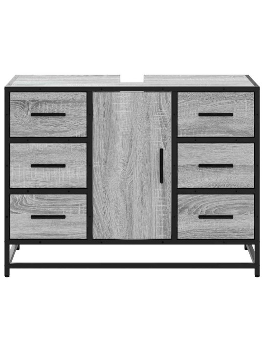 VANNITOAKAPP VALAMU, HALL SONOMA TAMM, 80X33X60 CM, TEHISPUIT