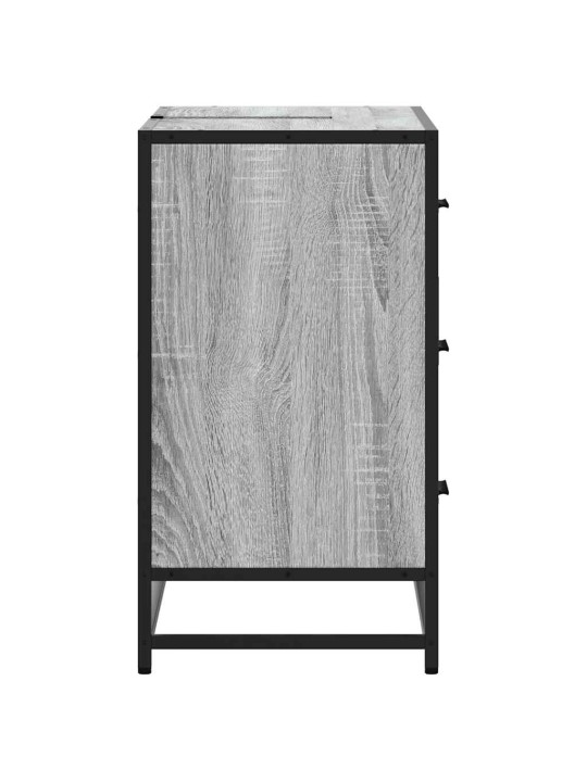 VANNITOAKAPP VALAMU, HALL SONOMA TAMM, 80X33X60 CM, TEHISPUIT
