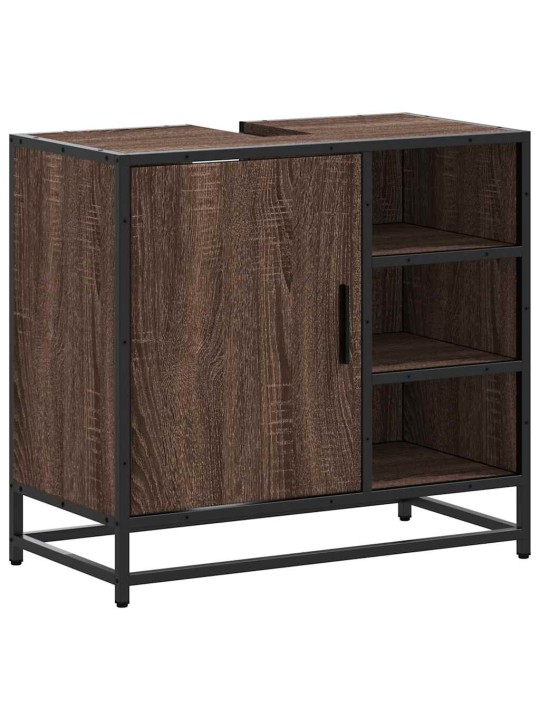VANNITOA VALAMUKAPP PRUUN TAMM 65X33X60 CM EHITUSPUIT