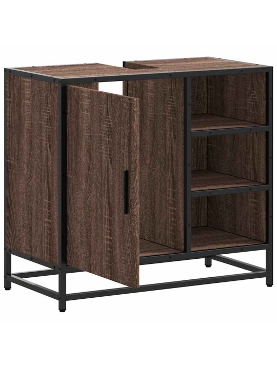 VANNITOA VALAMUKAPP PRUUN TAMM 65X33X60 CM EHITUSPUIT