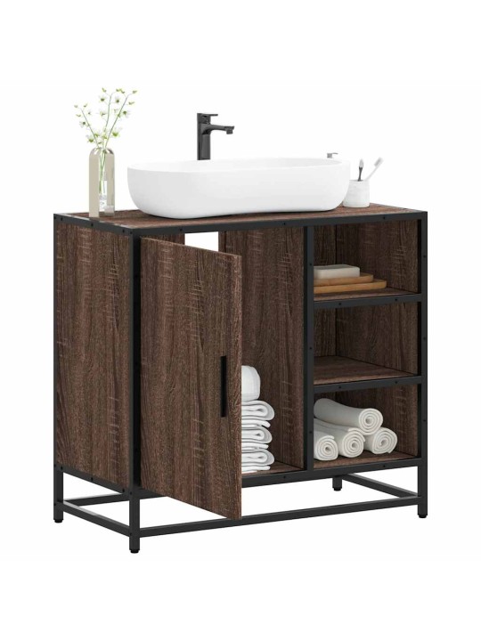 VANNITOA VALAMUKAPP PRUUN TAMM 65X33X60 CM EHITUSPUIT