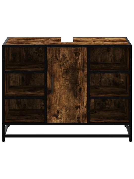 VANNITOAKAPP VALAMU, SUITSUTATUD TAMM, 80X33X60 CM, TEHISPUIT