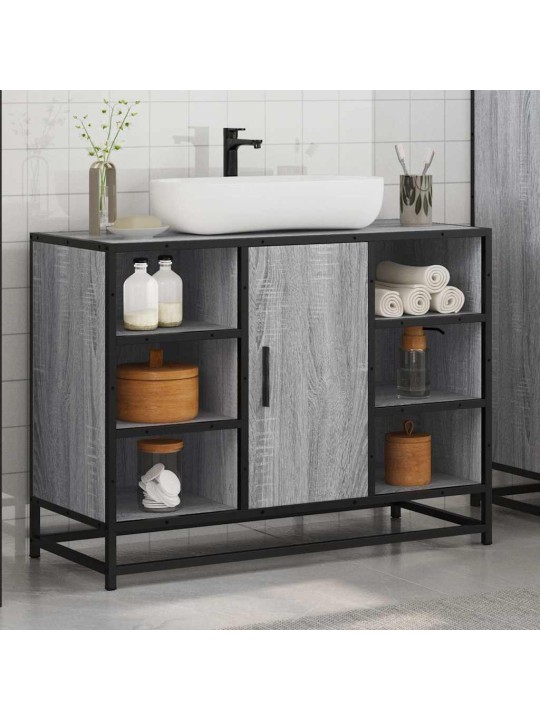 VANNITOAKAPP VALAMU, HALL SONOMA TAMM, 80X33X60 CM, TEHISPUIT