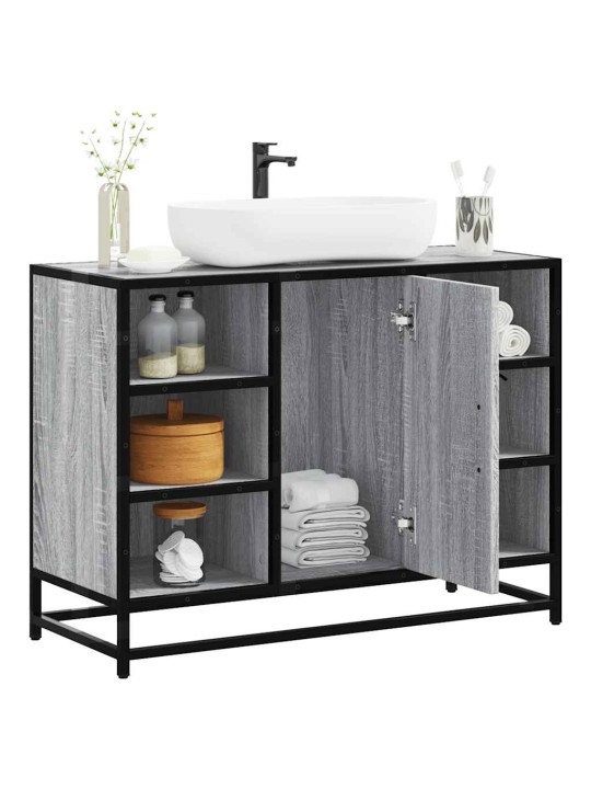 VANNITOAKAPP VALAMU, HALL SONOMA TAMM, 80X33X60 CM, TEHISPUIT