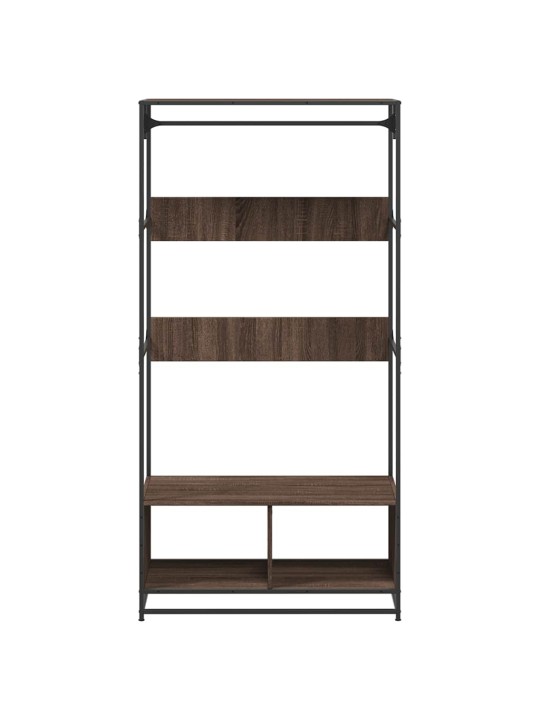 RIIDEKAPP, PRUUN TAMM, 90X50X180 CM, TEHISPUIT