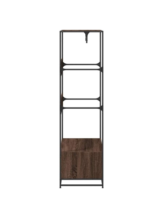 RIIDEKAPP, PRUUN TAMM, 90X50X180 CM, TEHISPUIT