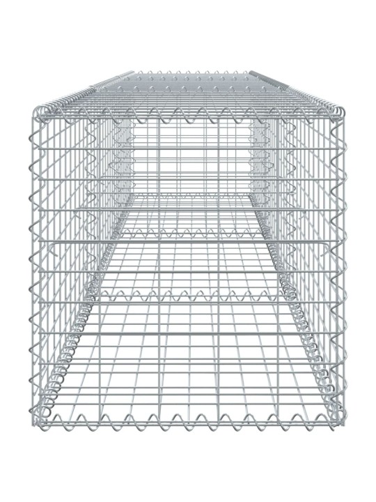 Kaanega gabioonkorv, 300x50x50 cm, tsingitud raud