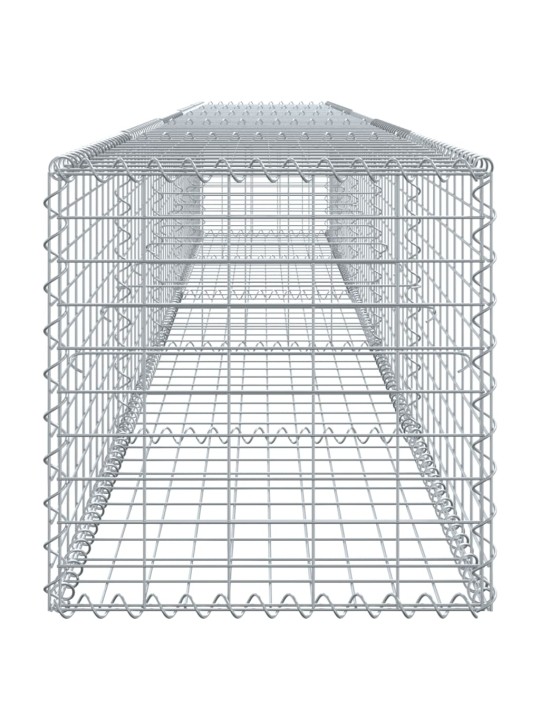 Kaanega gabioonkorv, 500 x 50 x 50 cm, tsingitud raud