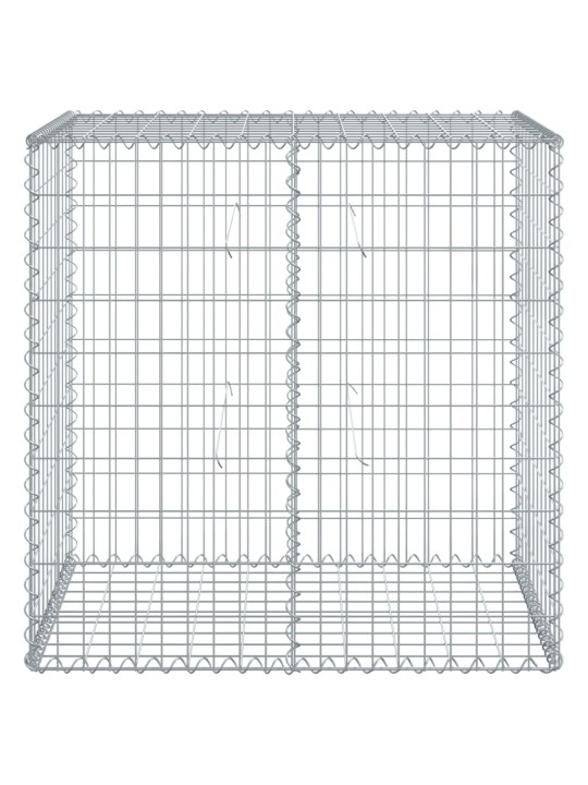 Kaanega gabioonkorv, 100 x 50 x 50 cm, tsingitud raud