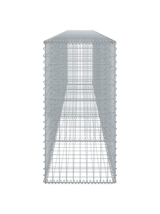 Kattega gabioonkorv, 500 x 50 x 100 cm, tsingitud raud