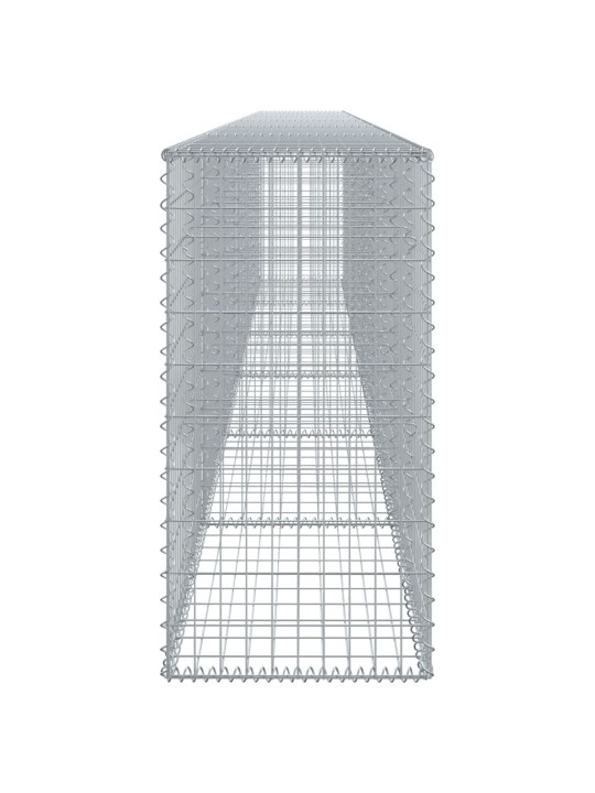 Kaanega gabioonkorv, 600 x 50 x 100 cm, tsingitud raud