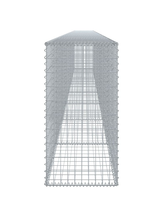 Kaanega gabioonkorv, 800 x 50 x 100 cm, tsingitud raud