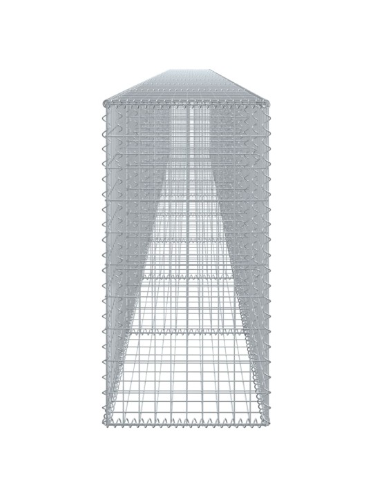 Kaanega gabioonkorv, 900 x 50 x 100 cm, tsingitud raud
