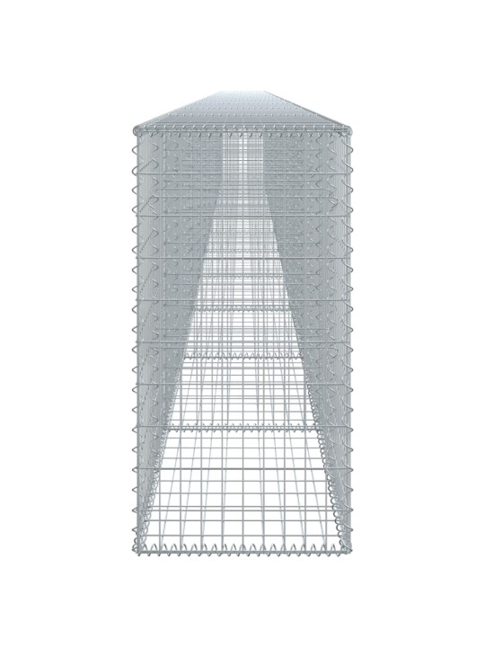 Kaanega gabioonkorv, 1100 x 50 x 100 cm, tsingitud raud