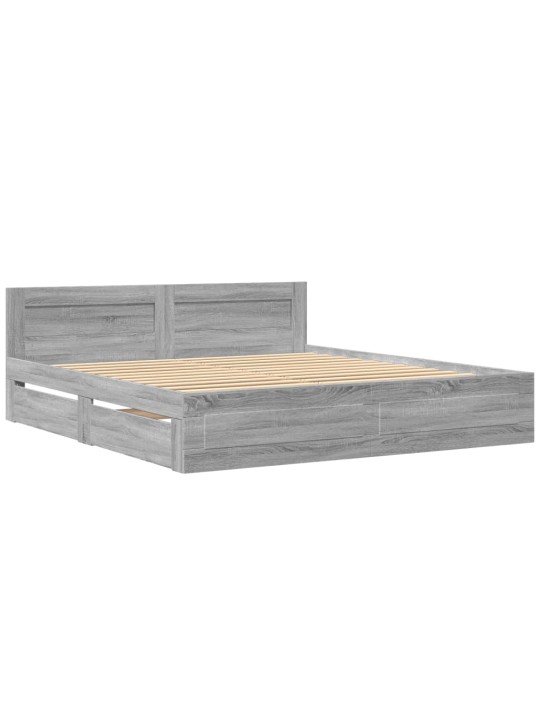 VOODIRAAM PEATSIGA, HALL SONOMA TAMM, 180X200 CM, TEHISPUIT