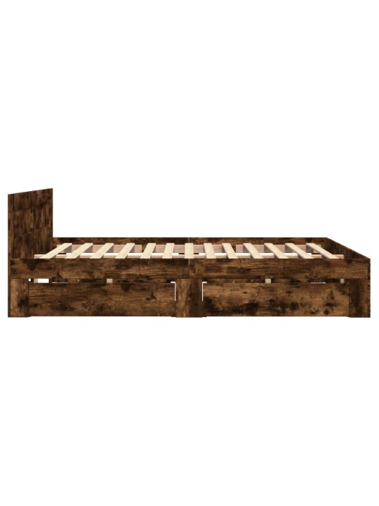 VOODIRAAM PEATSIGA, SUITSUTATUD TAMM, 135 X 190 CM, TEHISPUIT