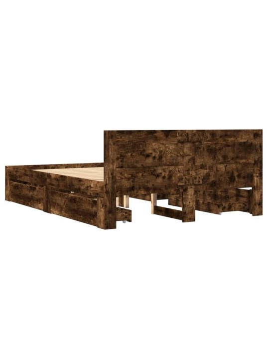 VOODIRAAM PEATSIGA, SUITSUTATUD TAMM, 135 X 190 CM, TEHISPUIT