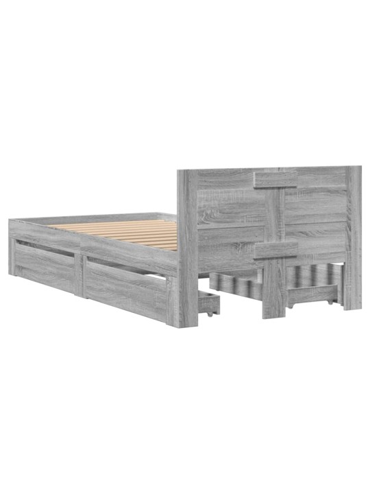 VOODIRAAM PEATSIGA, HALL SONOMA TAMM, 75X190 CM, TEHISPUIT
