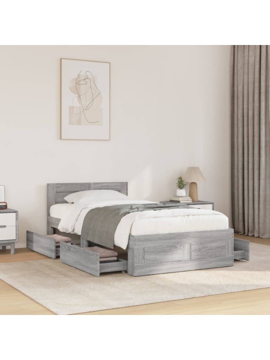 VOODIRAAM PEATSIGA, HALL SONOMA TAMM, 75X190 CM, TEHISPUIT
