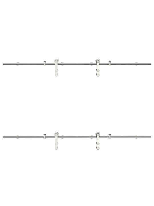 LIUGUKSETARVIKUTE KOMPLEKT, 183 CM, ROOSTEVABA TERAS, HÕBEDANE
