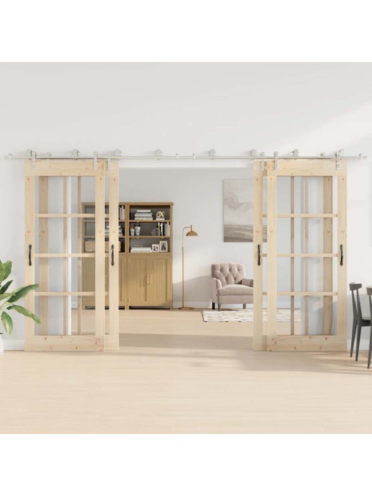LIUGUKSETARVIKUTE KOMPLEKT, 400 CM, ROOSTEVABA TERAS, HÕBEDANE