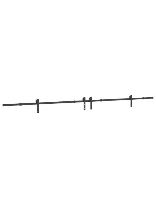 LIUGUKSE TARVIKUTE KOMPLEKT 400 CM TERASEST, MUST