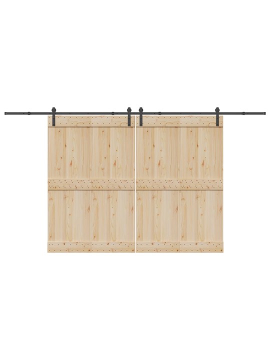 LIUGUKSE TARVIKUTE KOMPLEKT 400 CM TERASEST, MUST