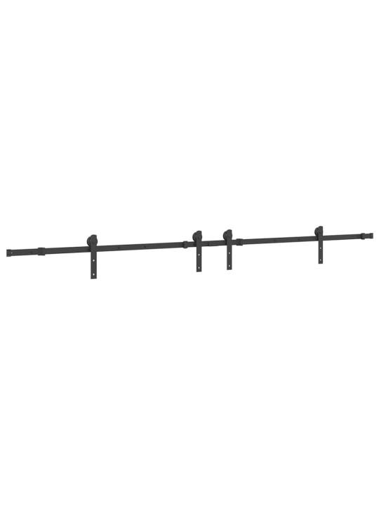 LIUGUKSE TARVIKUTE KOMPLEKT 427 CM TERASEST, MUST