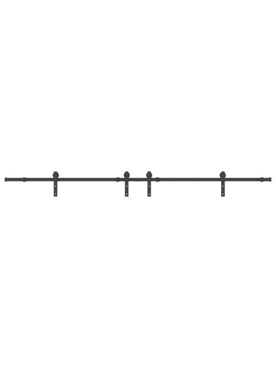 LIUGUKSE TARVIKUTE KOMPLEKT 427 CM TERASEST, MUST