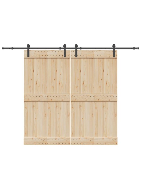 LIUGUKSE TARVIKUTE KOMPLEKT 427 CM TERASEST, MUST