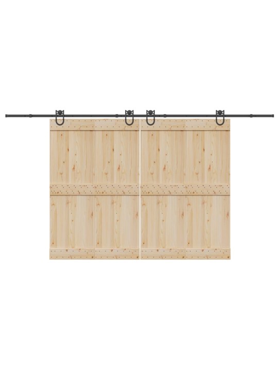 LIUGUKSE TARVIKUTE KOMPLEKT 400 CM TERASEST, MUST