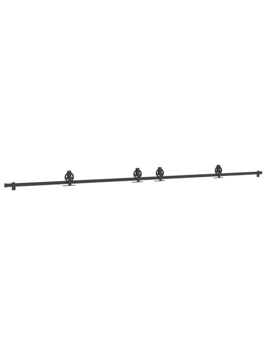 LIUGUKSE TARVIKUTE KOMPLEKT 400 CM TERASEST, MUST