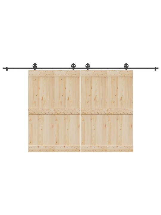 LIUGUKSE TARVIKUTE KOMPLEKT 400 CM TERASEST, MUST