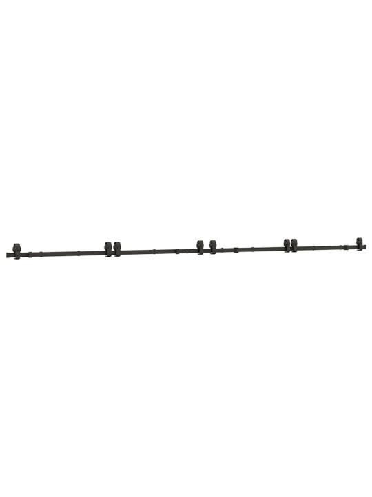 LIUGUKSE TARVIKUTE KOMPLEKT 400 CM TERASEST, MUST