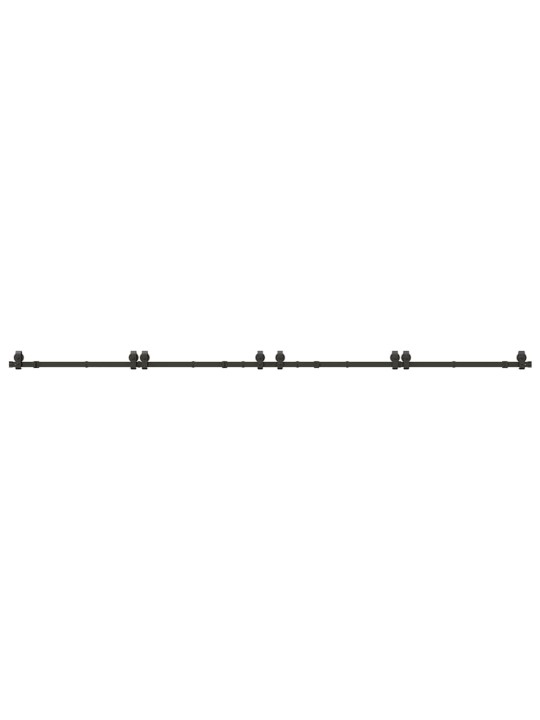 LIUGUKSE TARVIKUTE KOMPLEKT 400 CM TERASEST, MUST